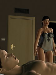 3d incest cartoons dreamboat teenage girl gets her slit stretched by her aged balding daddy